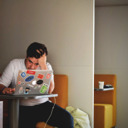 Many talking to psychologist for anxiety using teleconferencing